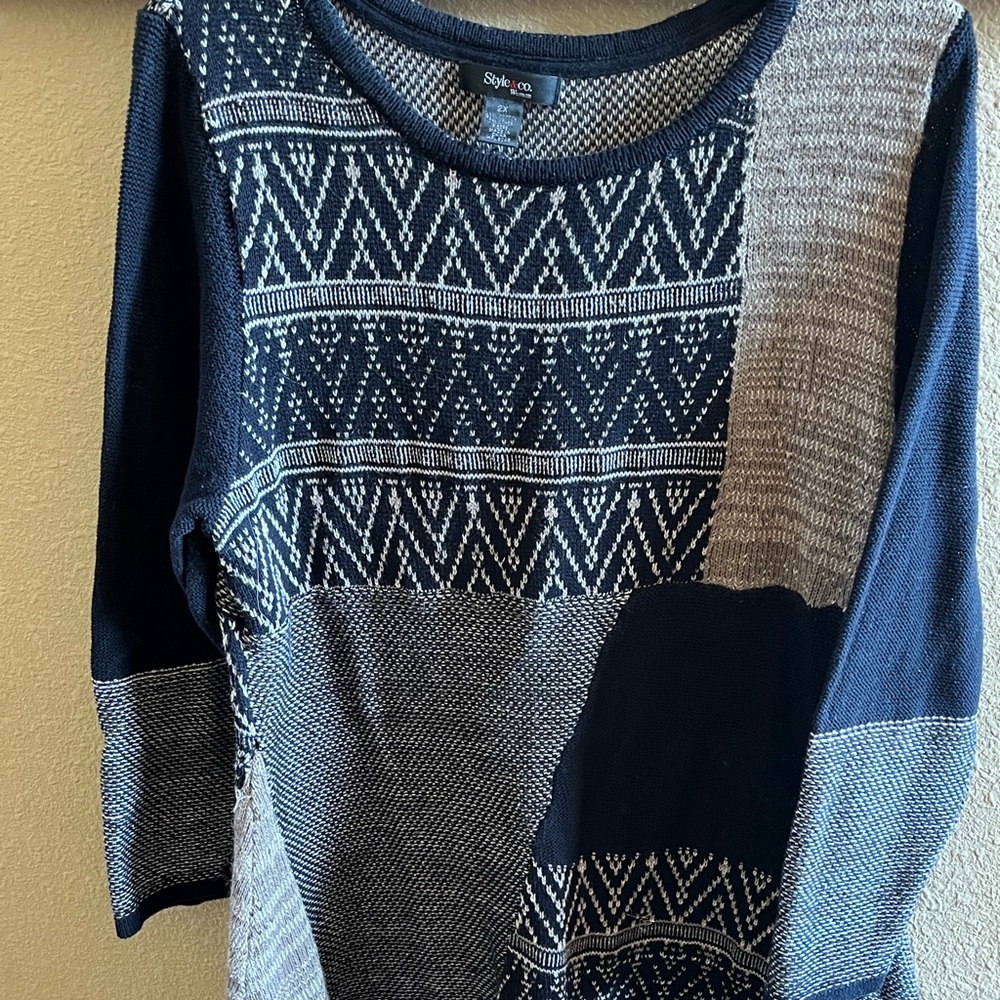 Style & Co., 93 percent cotton, size 2X